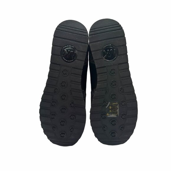 ⭐MICHAEL KORS Wilma Trainer Sz 10 Women shoes Casual Sneakers Black 49S1WIFS1D⭐ - Picture 6 of 10